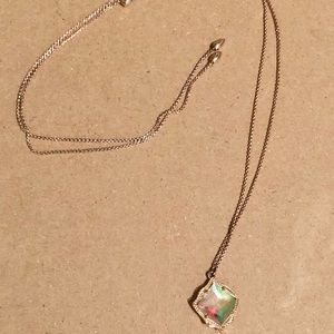 KENDRA SCOTT NECKLACE KACEY Rose Gold